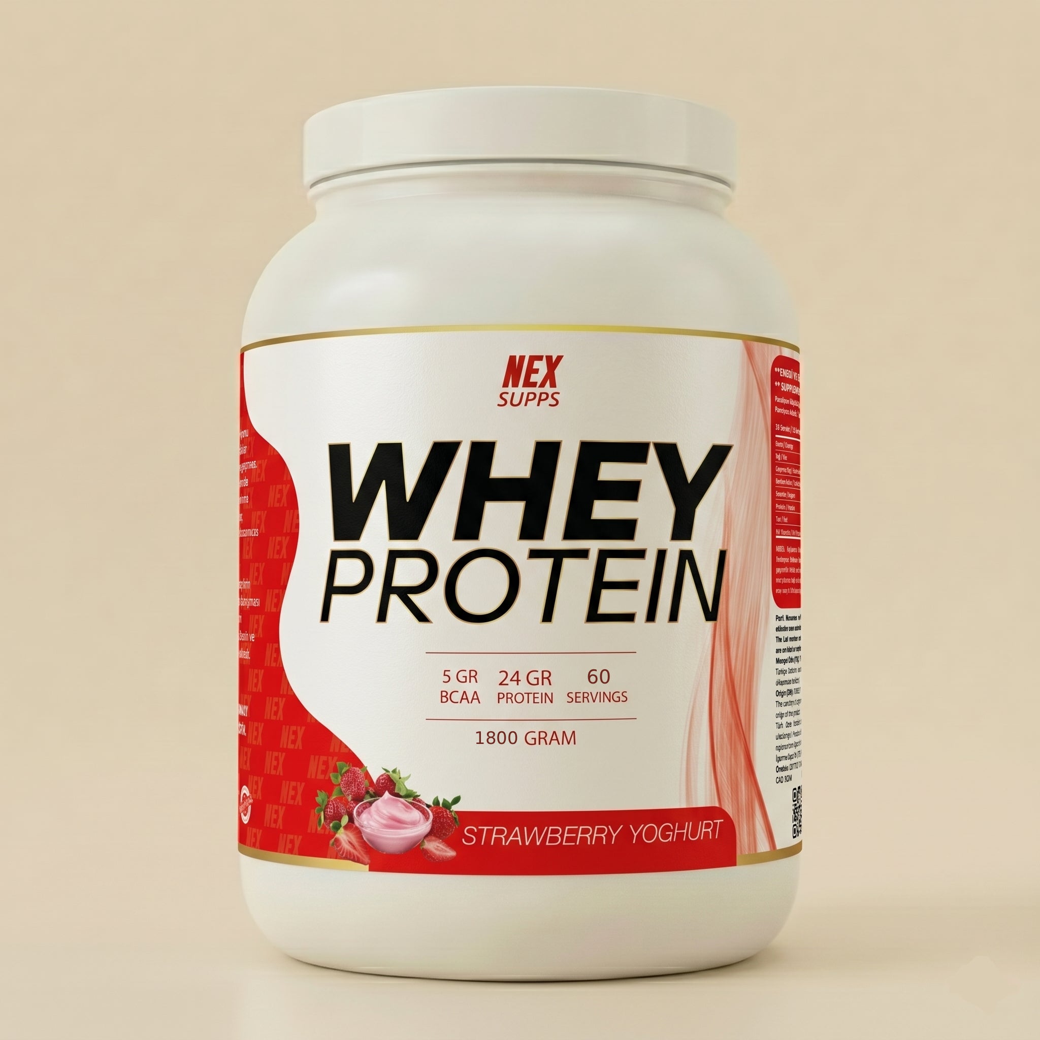 WHEY PROTEIN - 60 SERVİS | 1800 GRAM