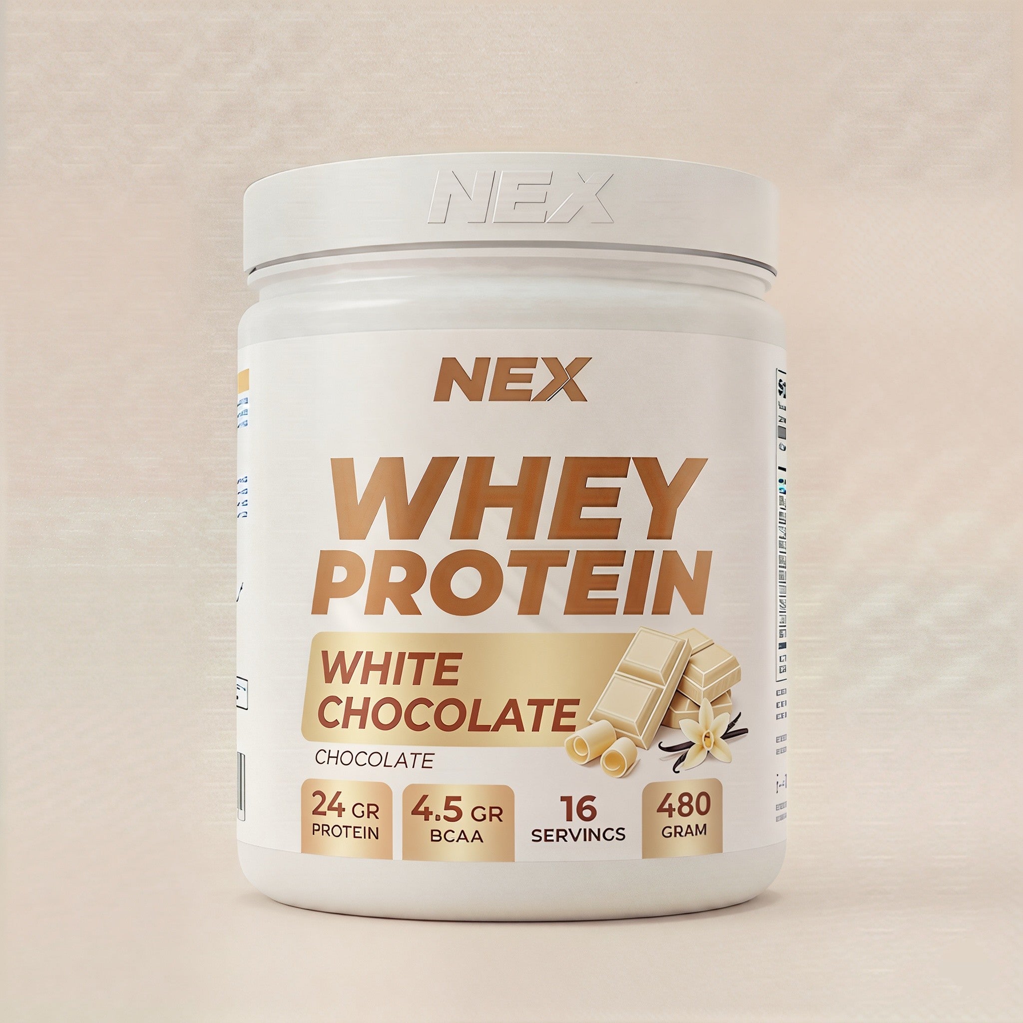 WHEY PROTEIN 16 SERVİS | WHITE CHOCOLATE