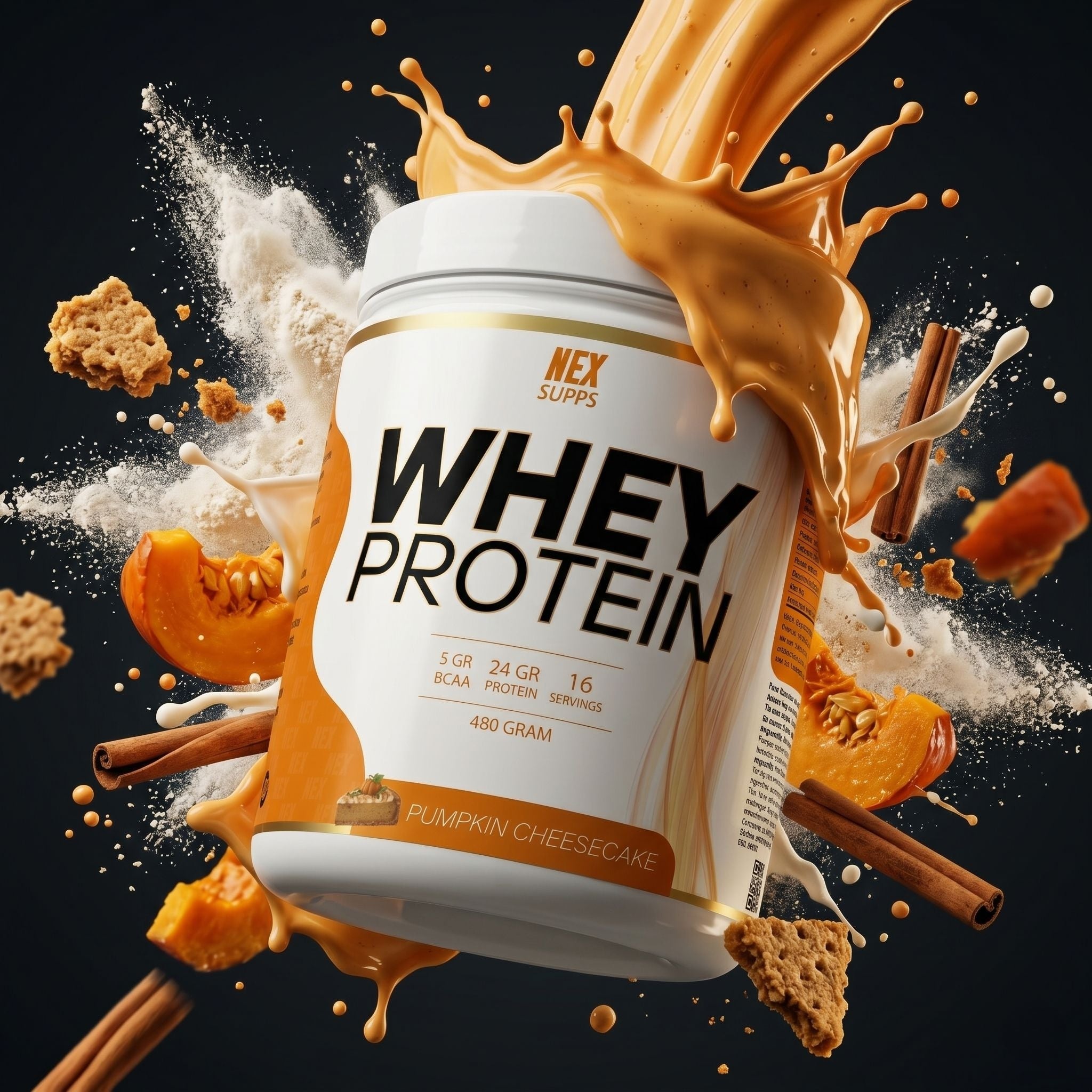 PUMPKIN CHEESCAKE WHEY PROTEIN | 480 GRAM