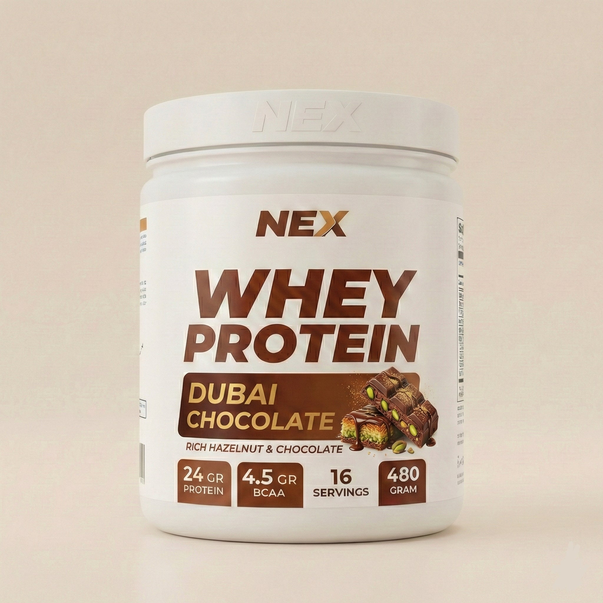 WHEY PROTEIN DUBAI - 16 SERVİS | 480 GRAM